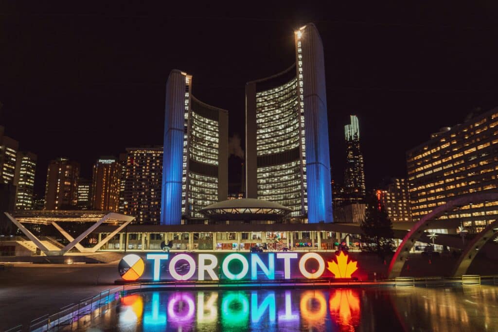 Toronto bei Nacht