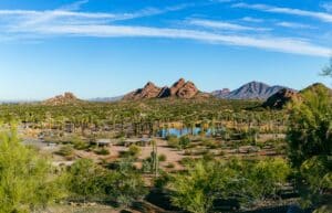 Ausblick auf die Natur von Phoenix