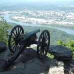 Lookout Mountain - Blick auf Chattanooga, Tennessee