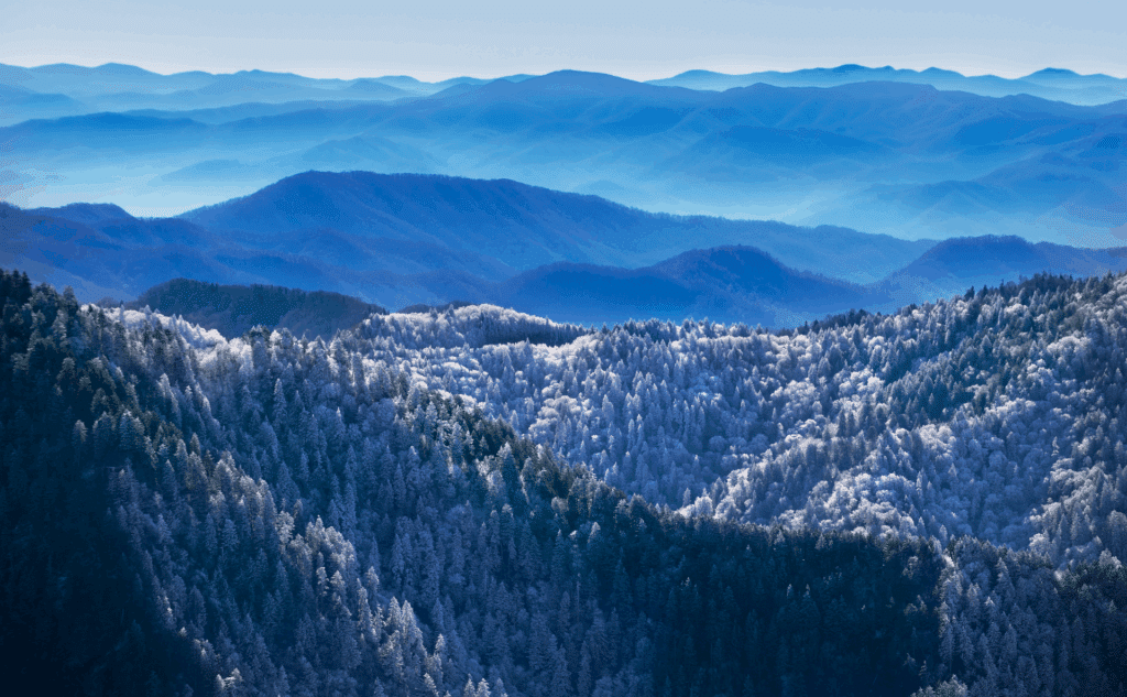 Great Smoky Mountains National Park im Winter