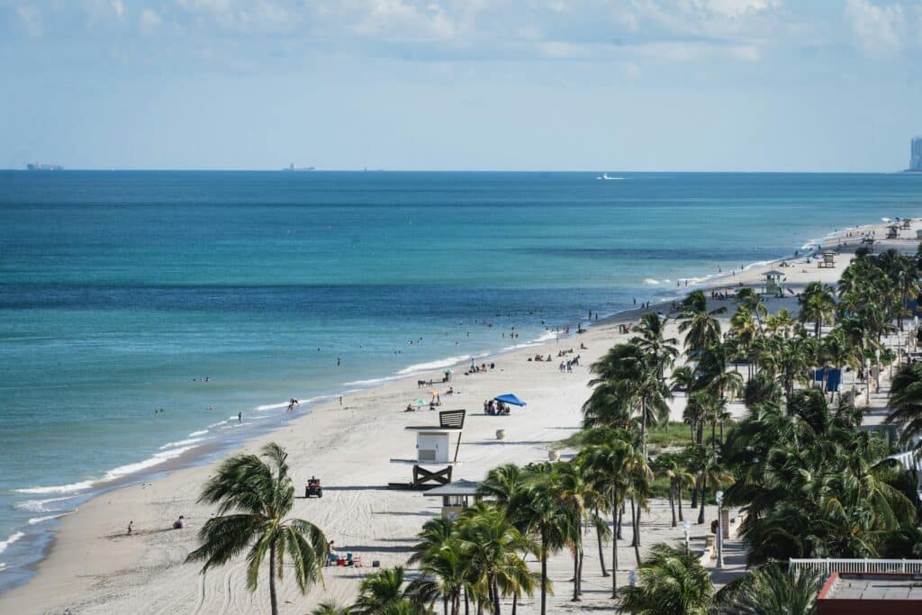 Hollywood Beach bei Fort Lauderdale