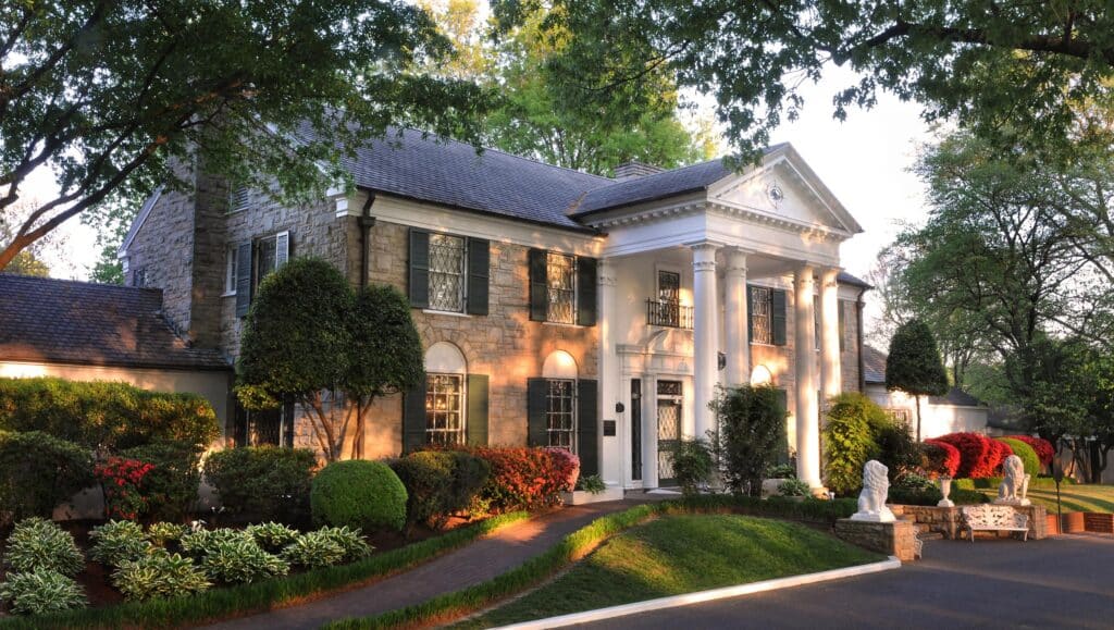 Elvis Presley's Graceland in Memphis, Tennessee