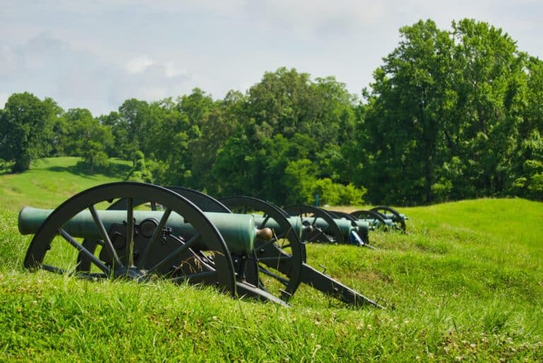 Artillerie auf dem Schlachtfeld: Vicksburg, Mississippi