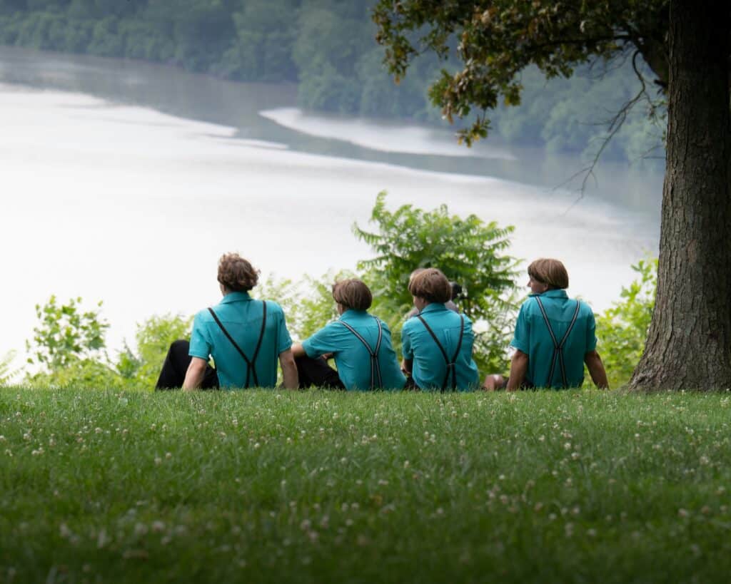 Amish am See