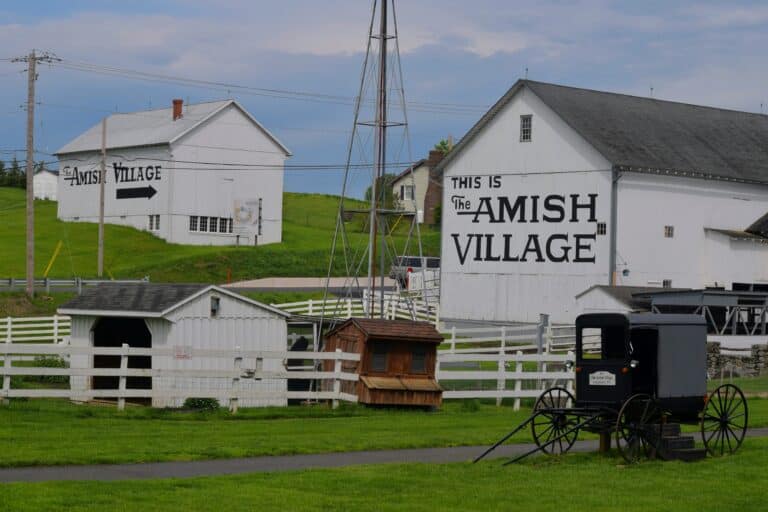 The Amish Village in Pennsylvania