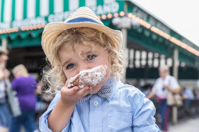 Cafe du Monde in New Orleans