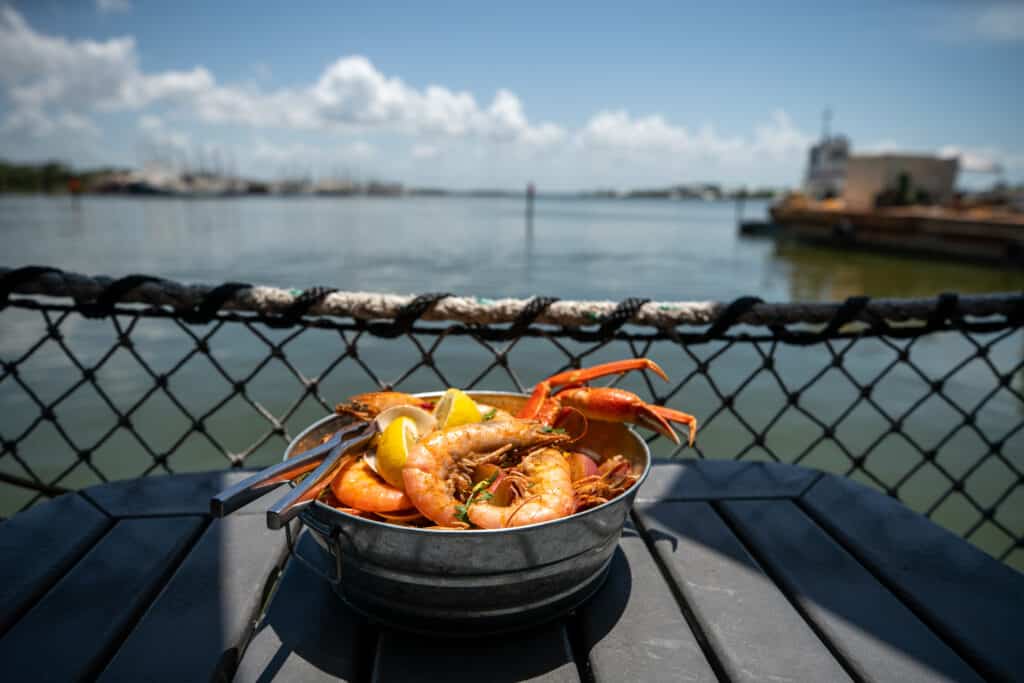Shrimps von der Dixie Fish Company
