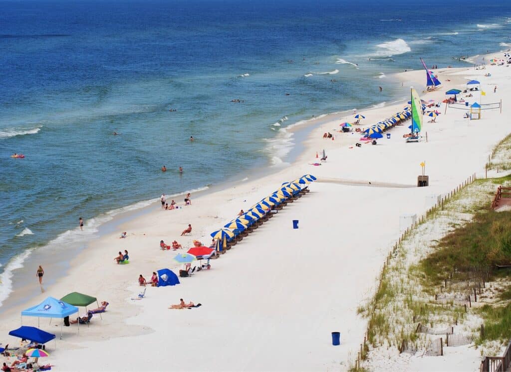 Panama City Beach von oben