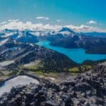Blick auf den Garibaldi Lake im Garibaldi Provincial Park in Whistler
