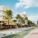 Art Deco Häuser am Ocean Drive in South Beach