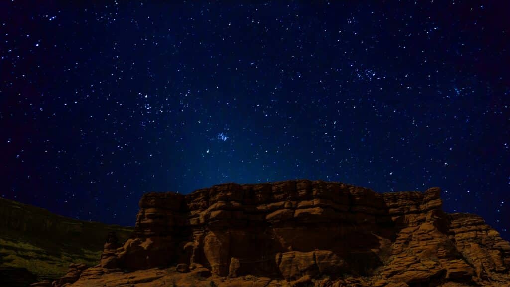 Sternenbeobachtung in Moab