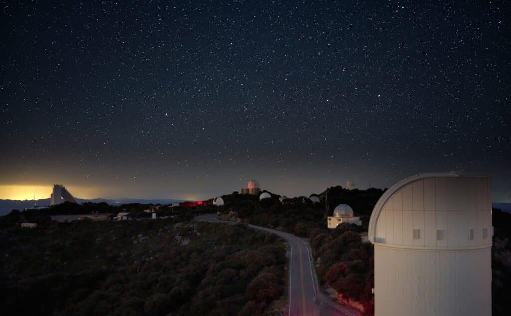 Das Kitt Peak National Observatory in Tucson